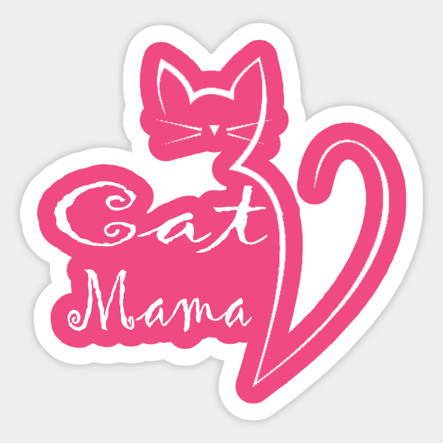 Cat Mama Sticker by khalid12